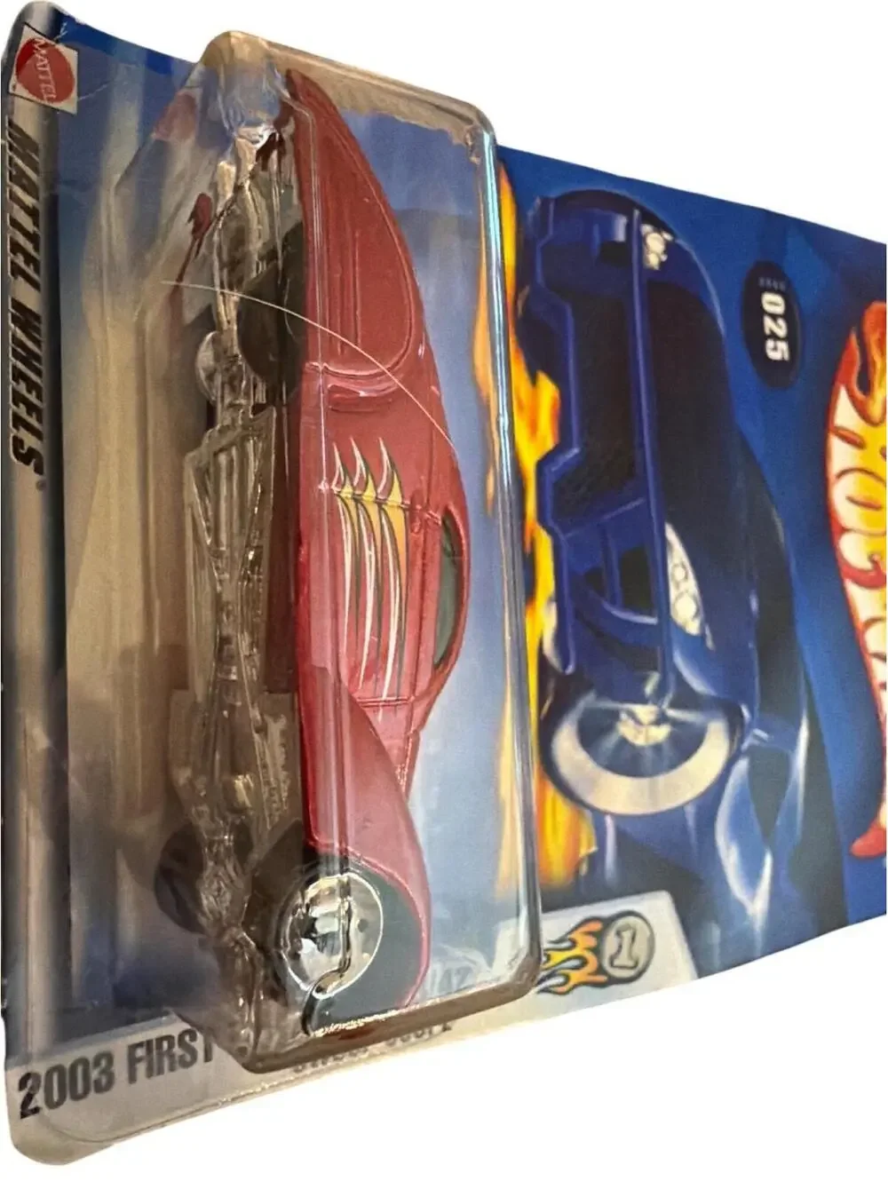 Hot Wheels 2003 First Editions 13/42 Swoop Coupe Red Die-Cast Car Collectible